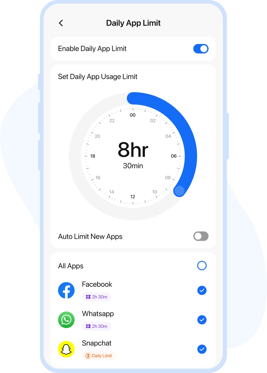Limit App Usage