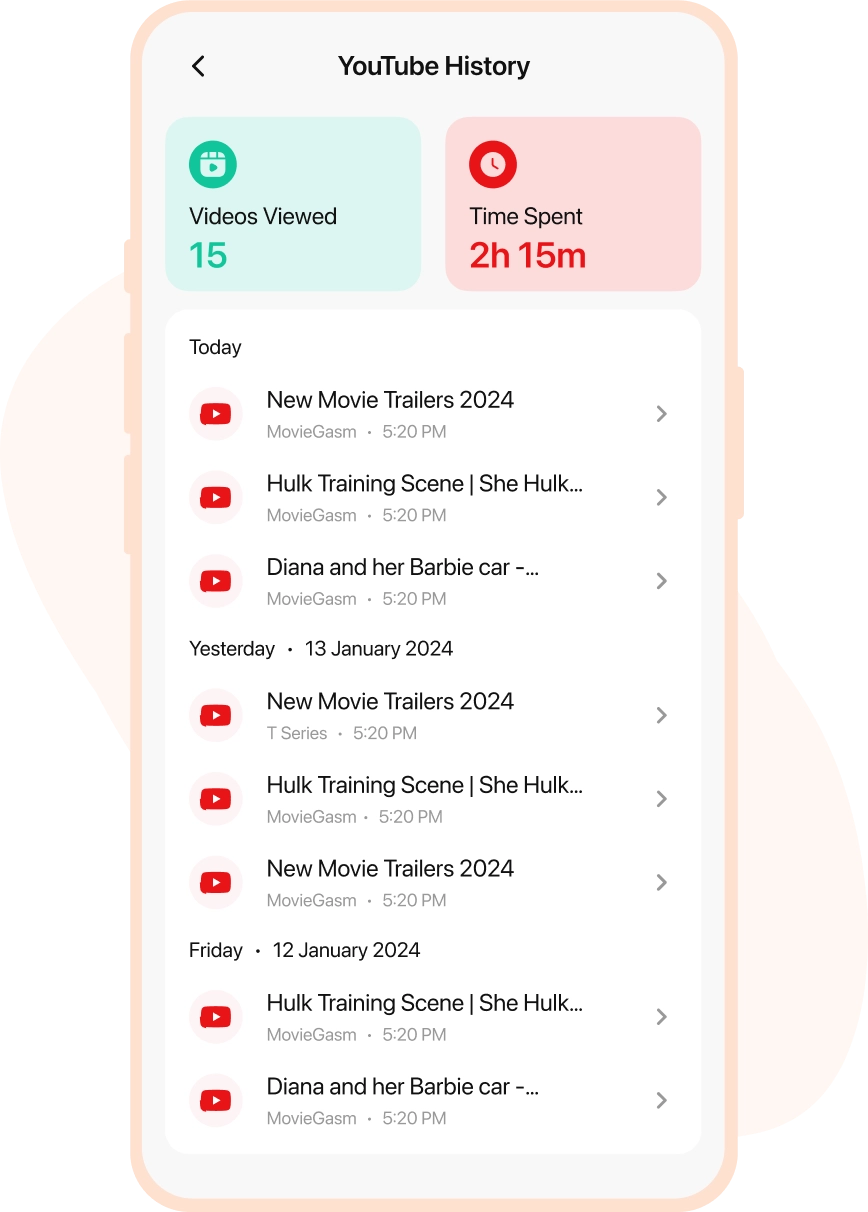 YouTube & TikTok History