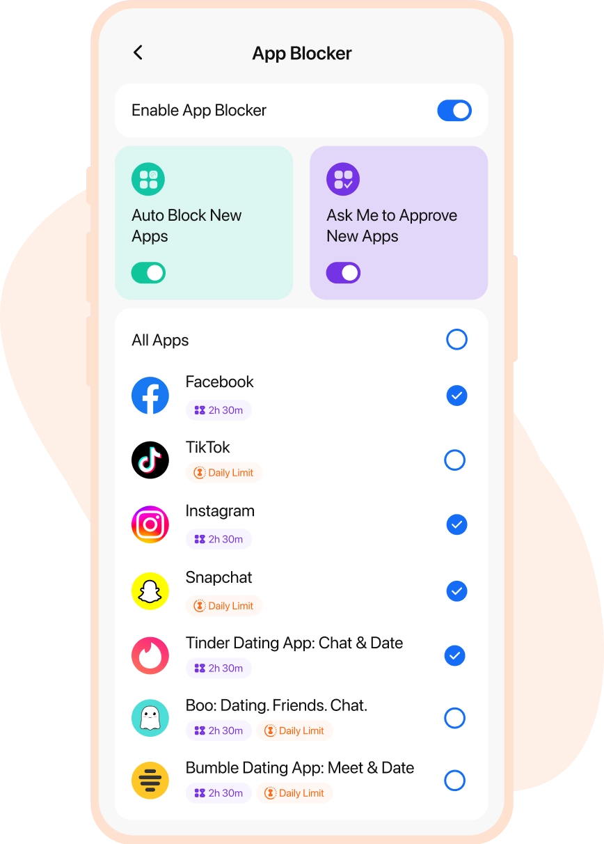Block Dating & Social Apps