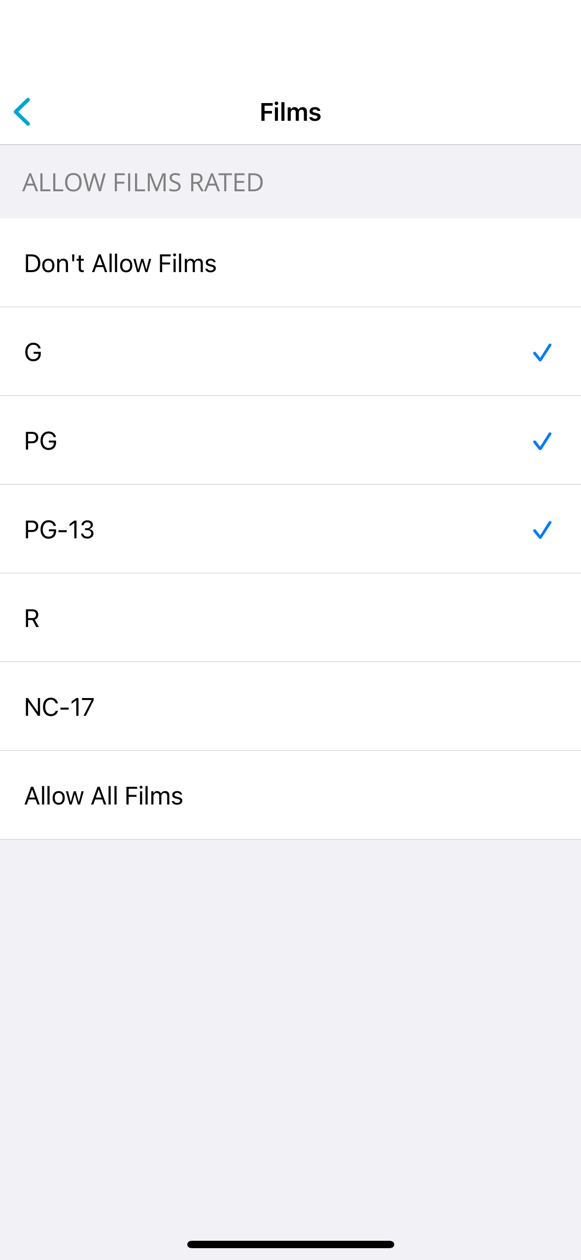 Content Filter For iOS