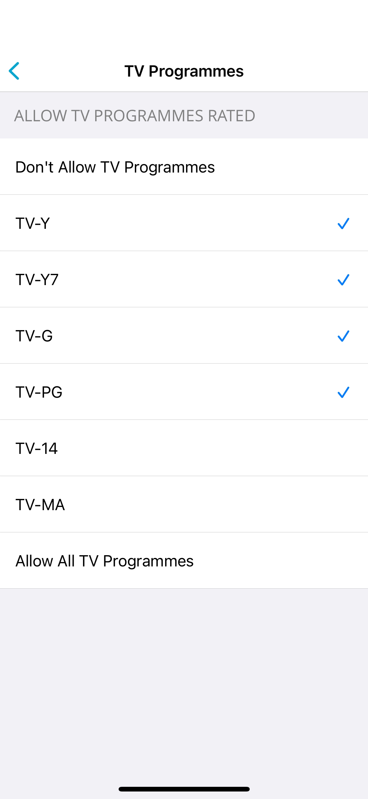 Content Filter For iOS