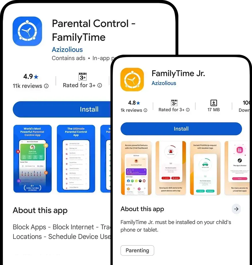 how to install parent app