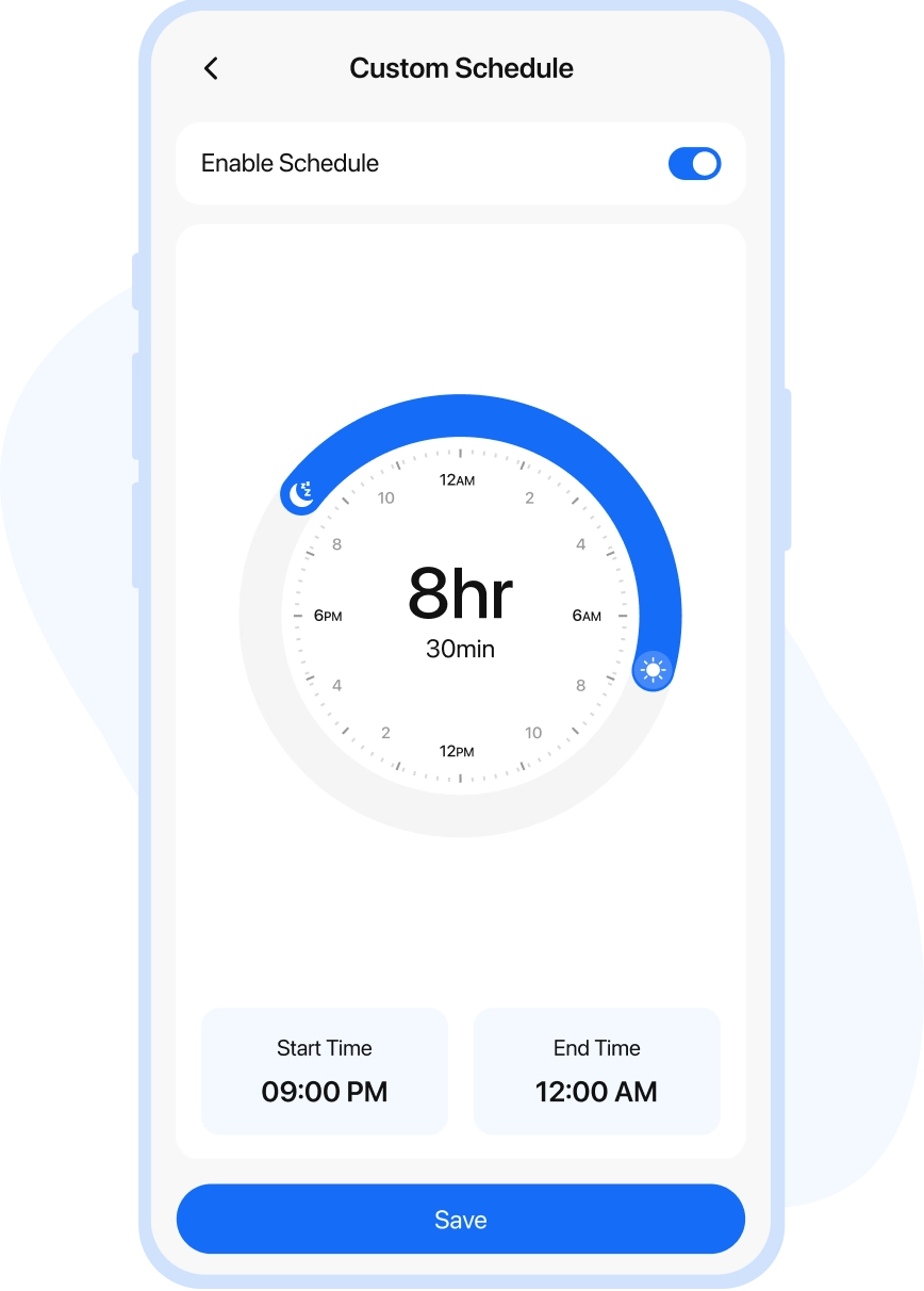 Custom Schedules